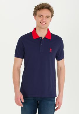 Erkek Lacivert Polo Yaka Tişört - 50264895029