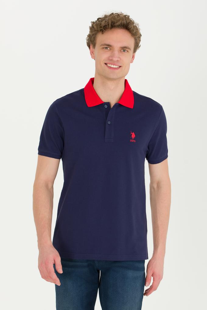 Erkek Lacivert Polo Yaka Tişört