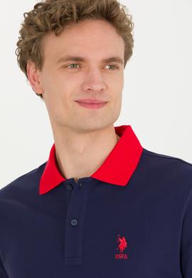 Erkek Lacivert Polo Yaka Tişört - 50264895029