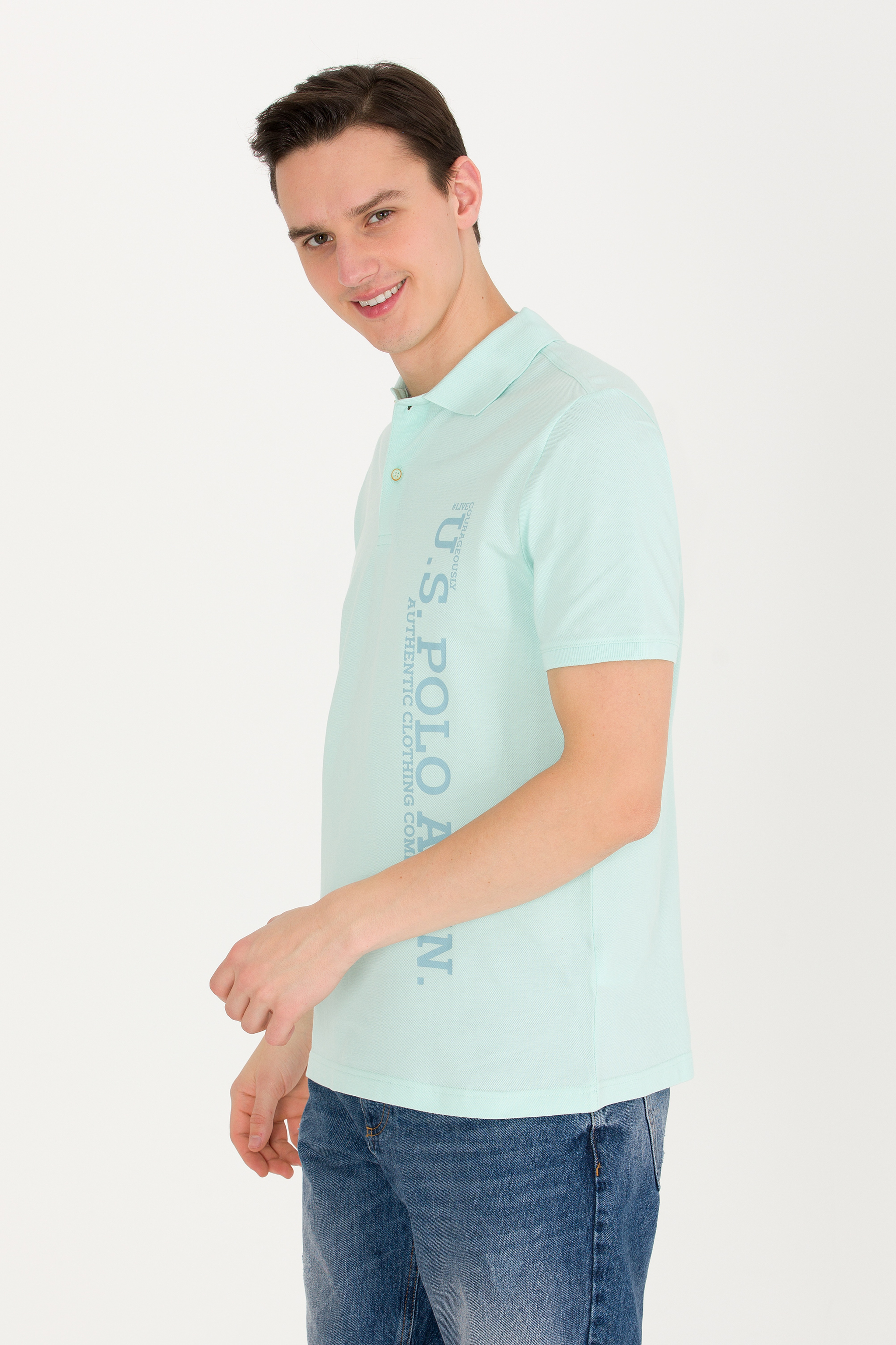 Erkek Nil Polo Yaka Tişört