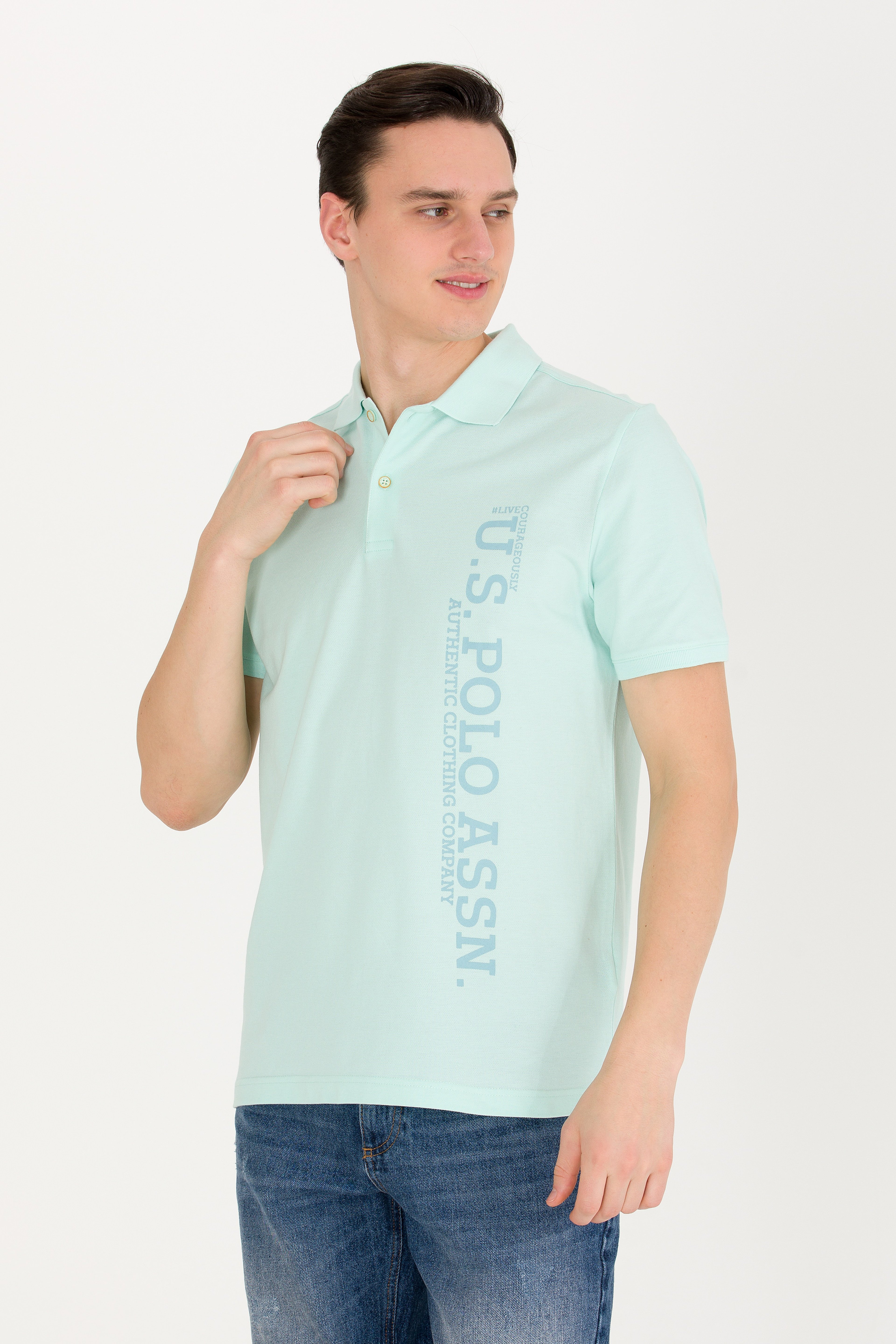 Erkek Nil Polo Yaka Tişört - Image 2