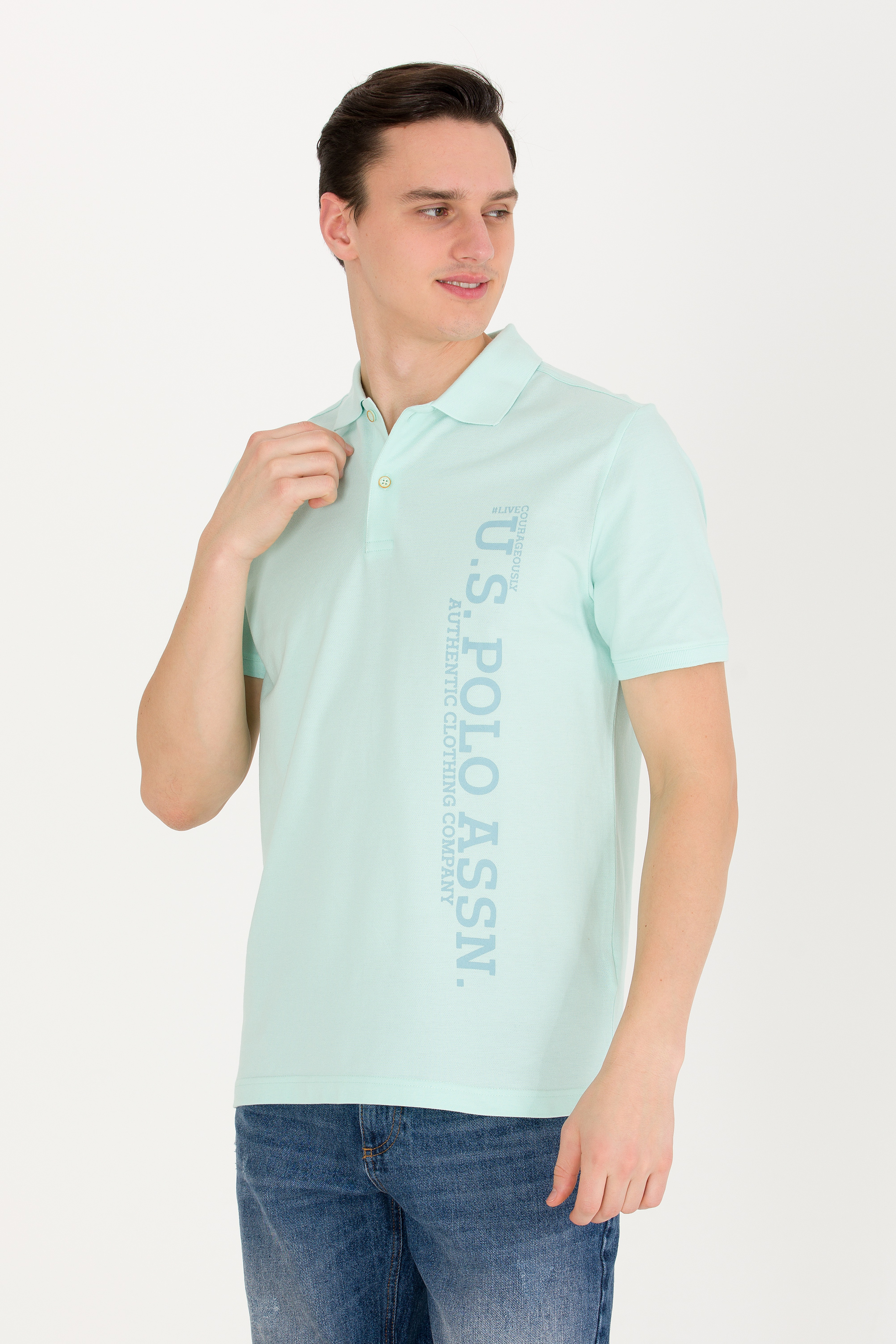 Erkek Nil Polo Yaka Tişört