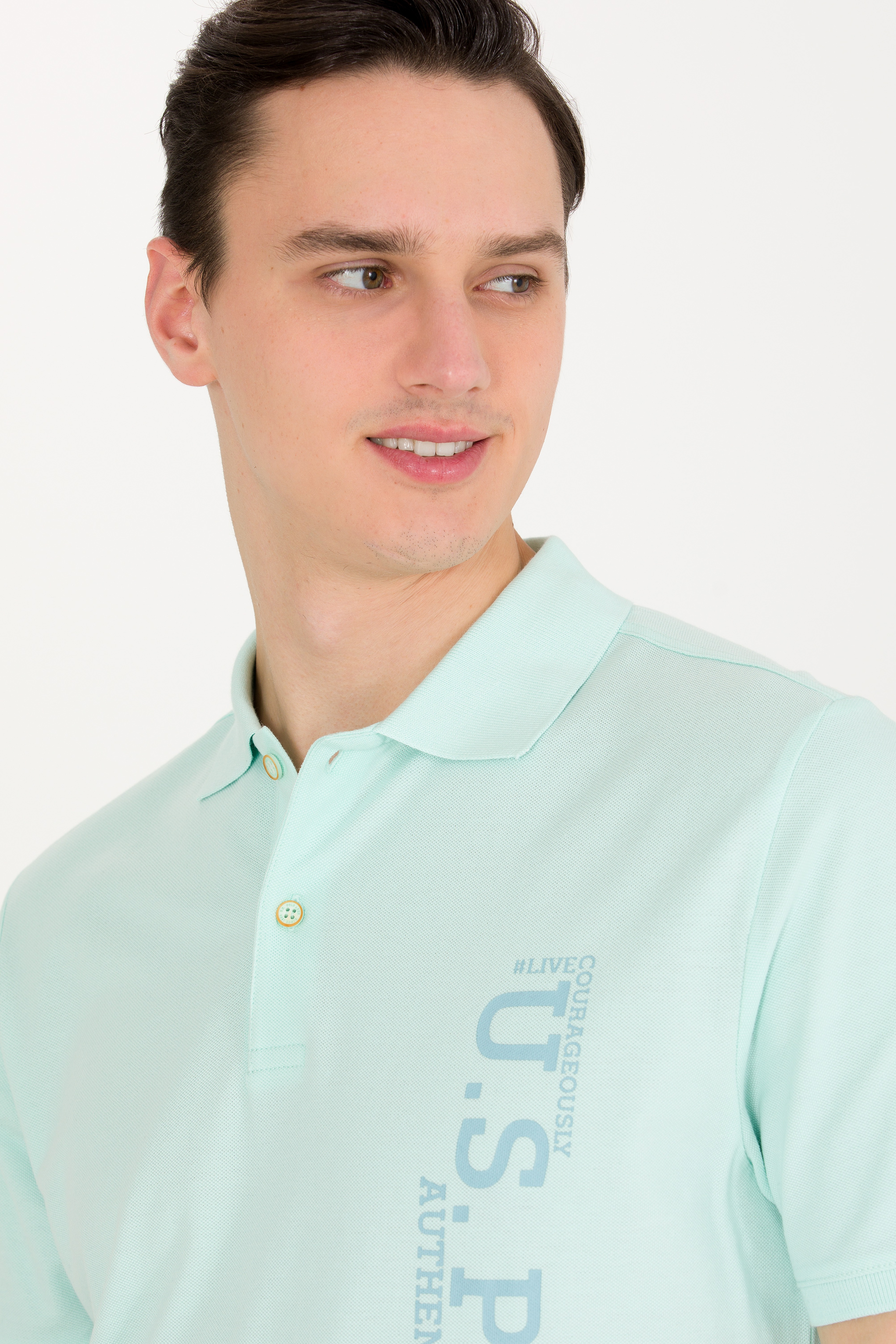 Erkek Nil Polo Yaka Tişört
