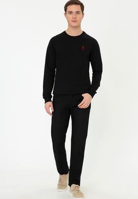 Erkek Siyah Basic Sweatshirt - 50240918028