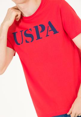 Erkek Kırmızı Basic Bisiklet Yaka Tişört - 50262976087