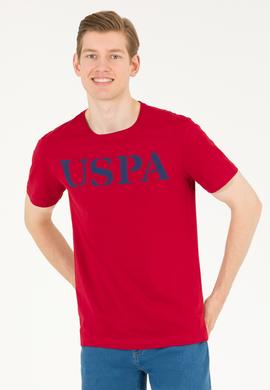 Erkek Bordo Basic Bisiklet Yaka Tişört - 50262976150