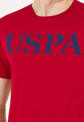 Erkek Bordo Basic Bisiklet Yaka Tişört - 50262976150