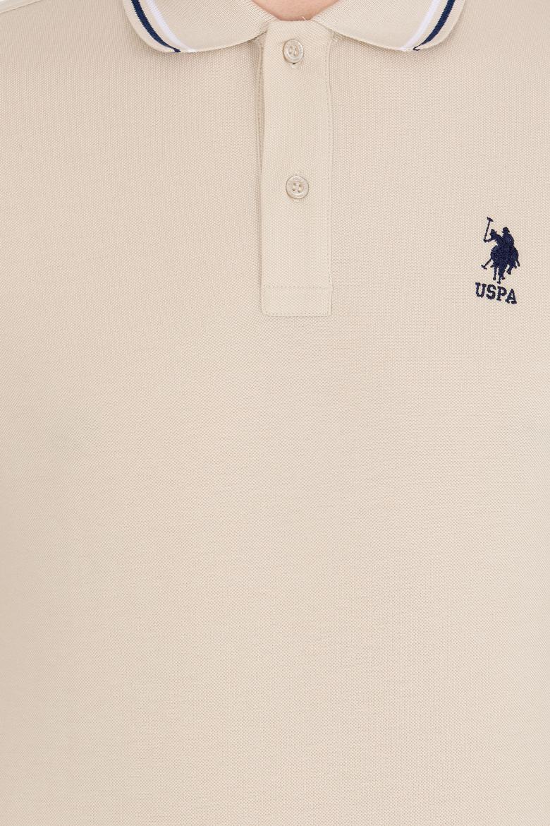 Erkek Taş Basic Polo Yaka Tişört - 50264906117