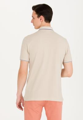 Erkek Taş Basic Polo Yaka Tişört - 50264906117