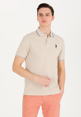 Erkek Taş Basic Polo Yaka Tişört - 50264906117
