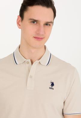 Erkek Taş Basic Polo Yaka Tişört - 50264906117