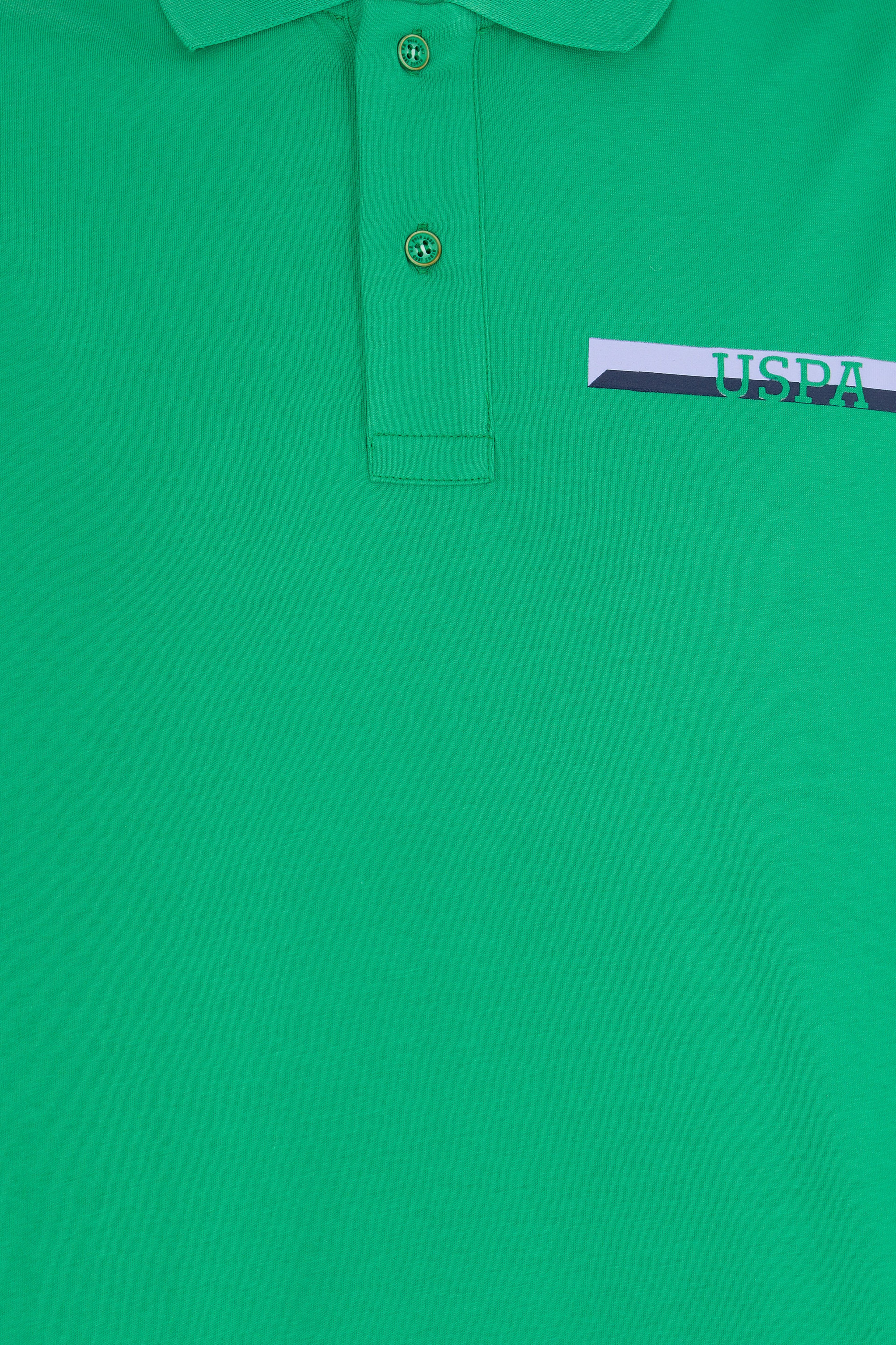 Erkek Yeşil Oversize Polo Yaka Tişört