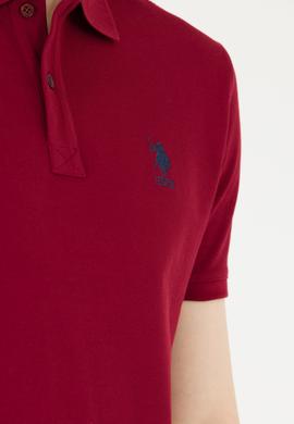 Erkek Plum Basic Polo Yaka Tişört - 50263238394