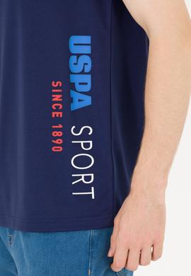 Erkek Lacivert Bisiklet Yaka Tişört - 50263562006