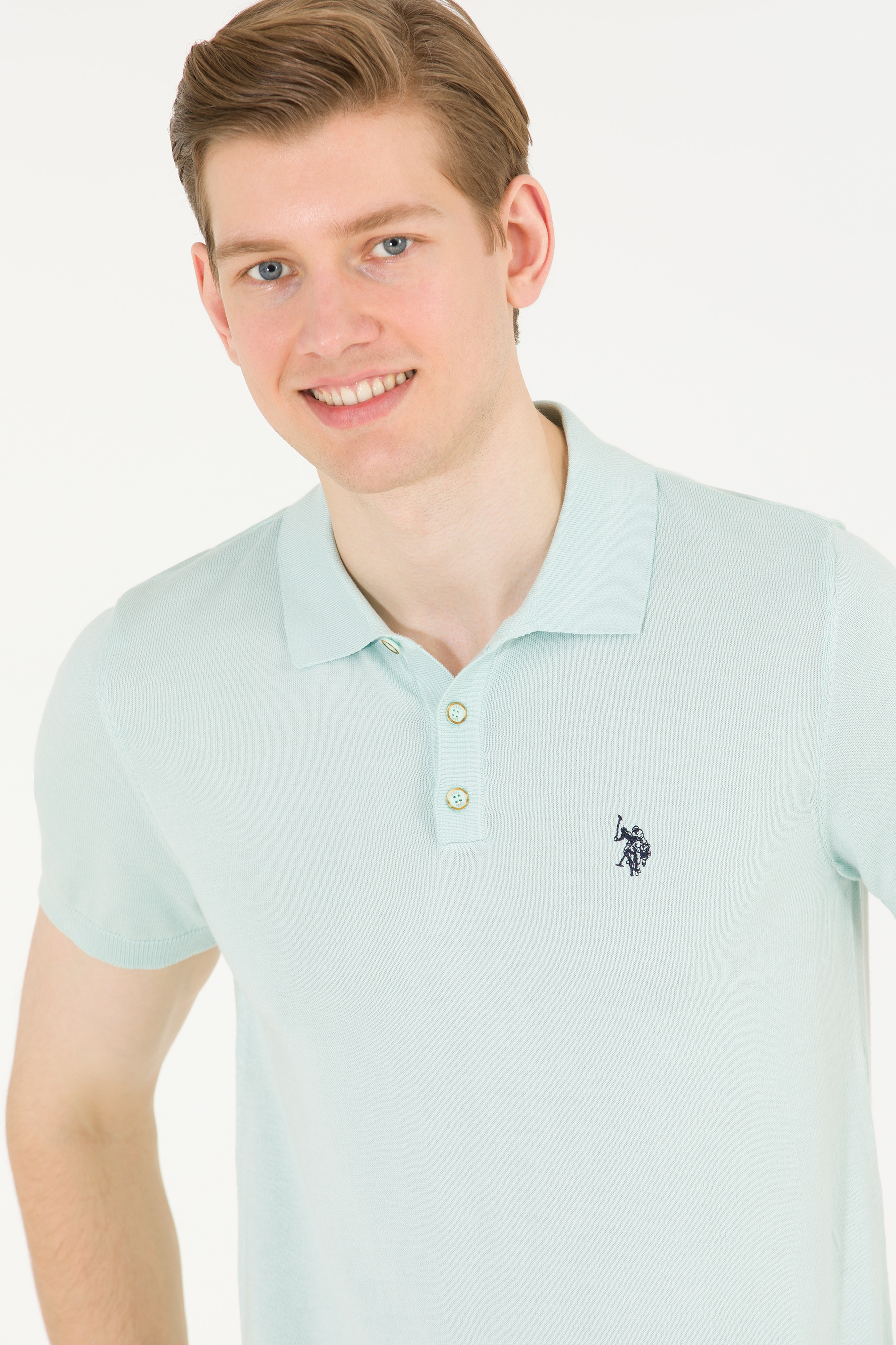 Erkek Nil Polo Yaka Triko Kazak - Image 3