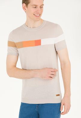 Erkek Taş Bisiklet Yaka Triko Kazak - 50262475035