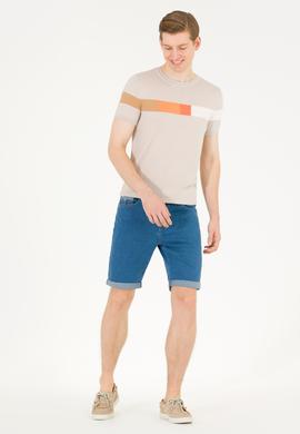 Erkek Taş Bisiklet Yaka Triko Kazak - 50262475035