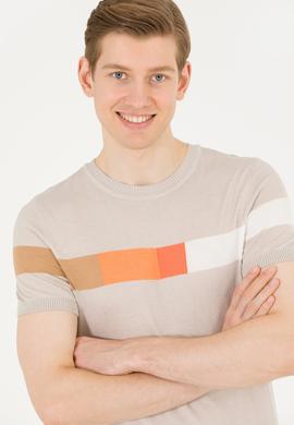 Erkek Taş Bisiklet Yaka Triko Kazak - 50262475035