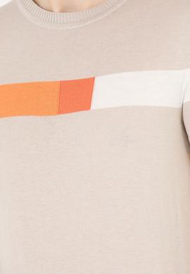 Erkek Taş Bisiklet Yaka Triko Kazak - 50262475035