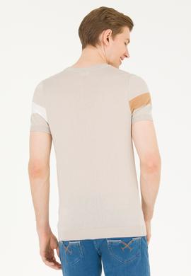 Erkek Taş Bisiklet Yaka Triko Kazak - 50262475035