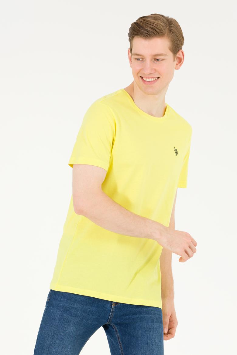 Erkek Citron Basic Bisiklet Yaka Tişört