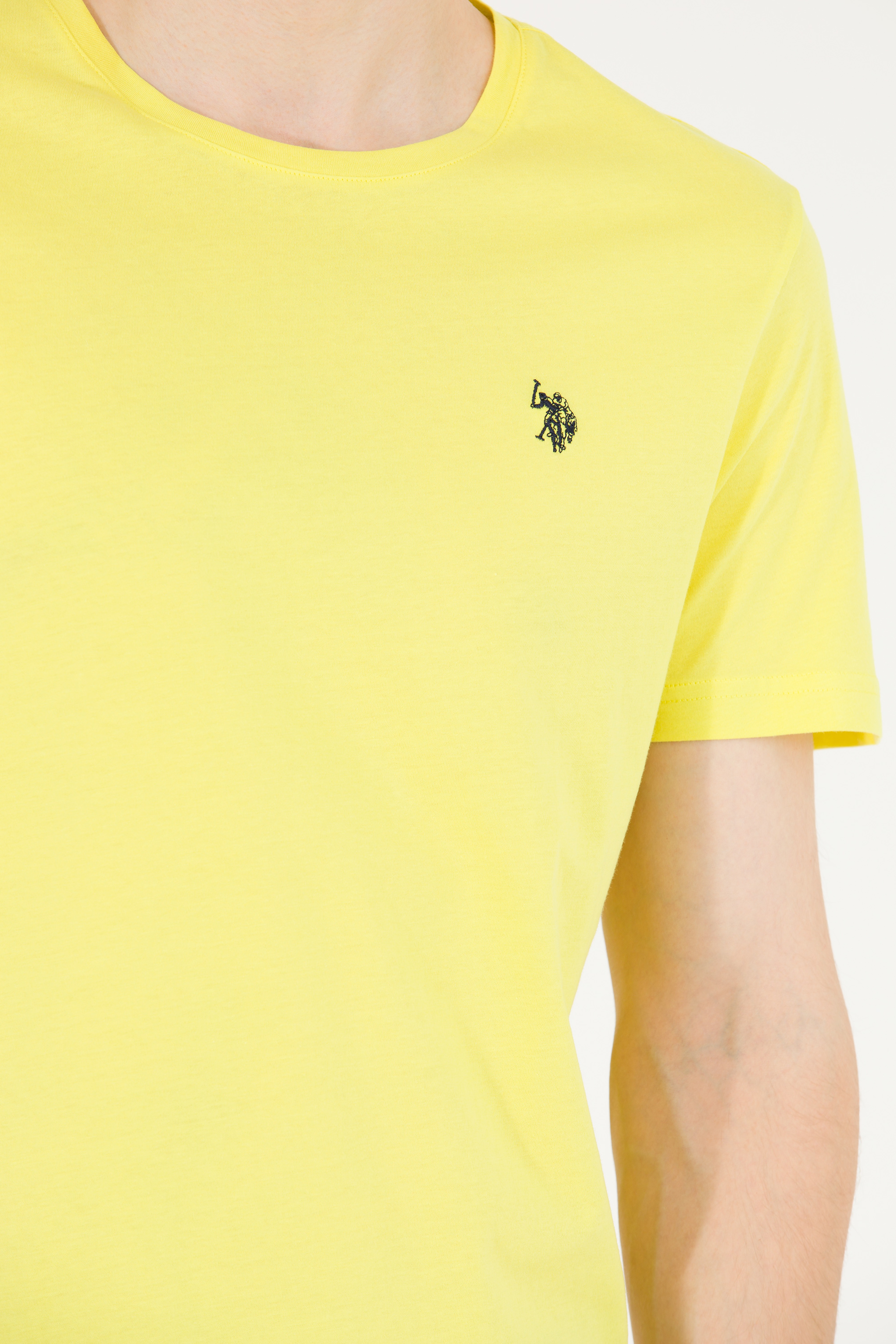 Erkek Citron Basic Bisiklet Yaka Tişört