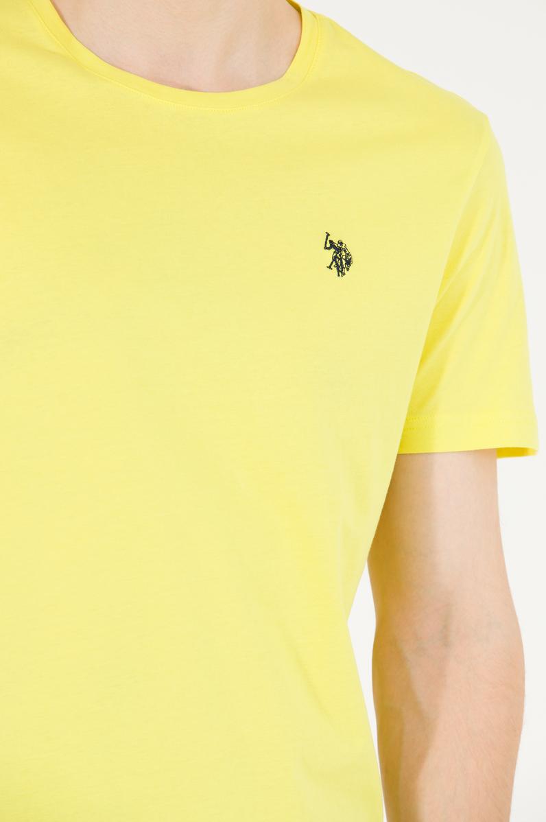 Erkek Citron Basic Bisiklet Yaka Tişört