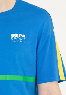 Erkek Saks Comfort Bisiklet Yaka Tişört - 50263276021