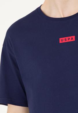 Erkek Lacivert Comfort Bisiklet Yaka Tişört - 50263285009