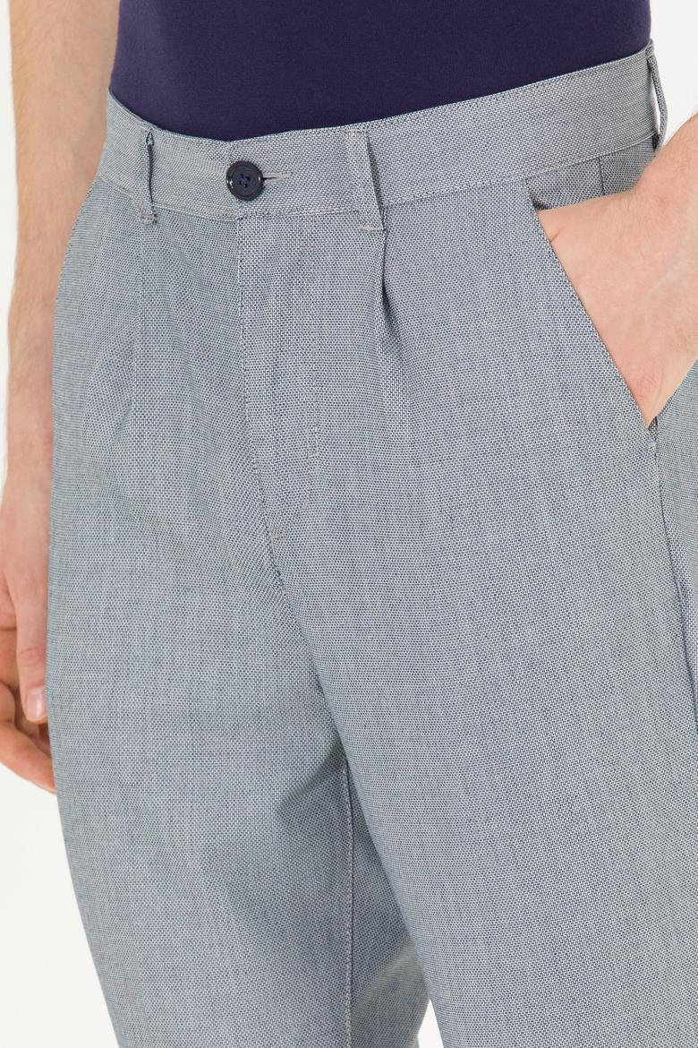 Erkek Lacivert Kanvas Pantolon - 50263819033