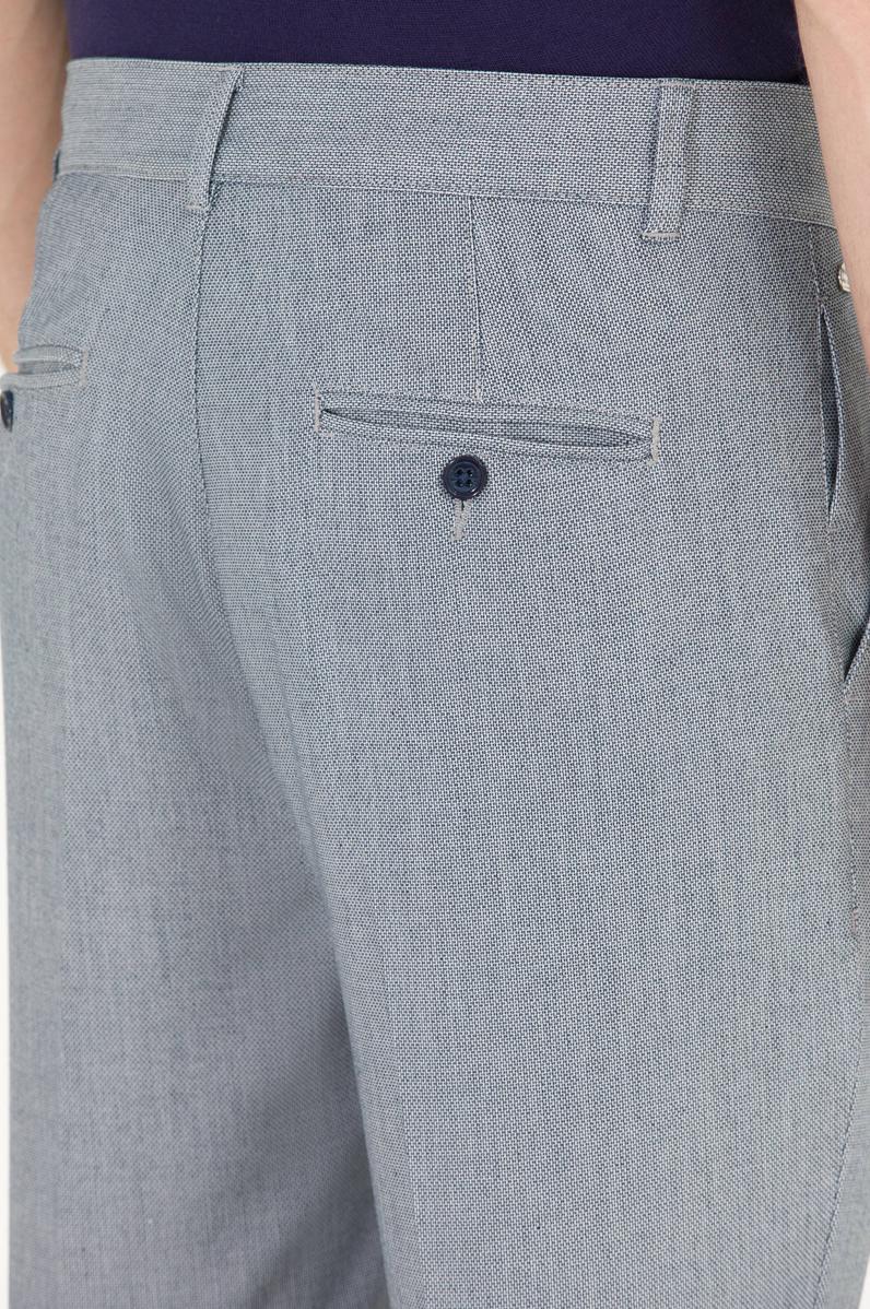 Erkek Lacivert Kanvas Pantolon