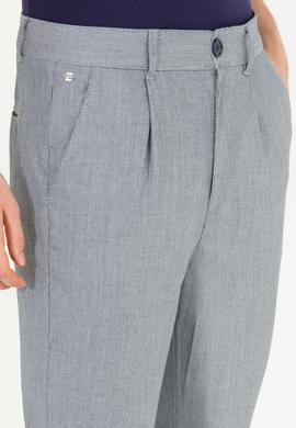 Erkek Lacivert Kanvas Pantolon - 50263819033