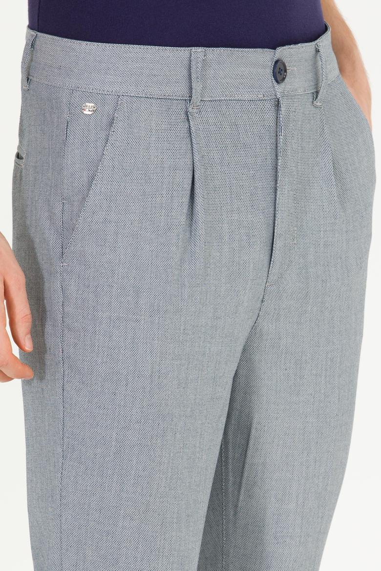 Erkek Lacivert Kanvas Pantolon - 50263819033