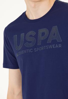 Erkek Lacivert Bisiklet Yaka Tişört - 50269180020