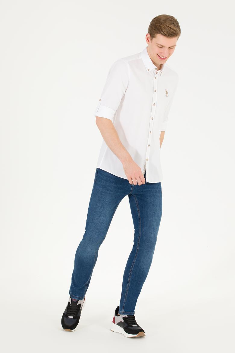 Erkek Beyaz Uzun Kollu Gömlek - 50269860010