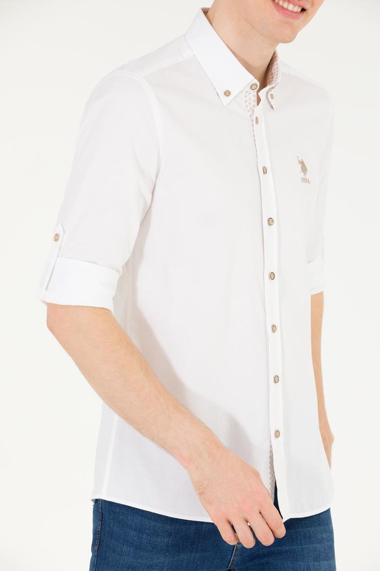 Erkek Beyaz Uzun Kollu Gömlek - 50269860010