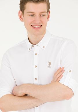 Erkek Beyaz Uzun Kollu Gömlek - 50269860010