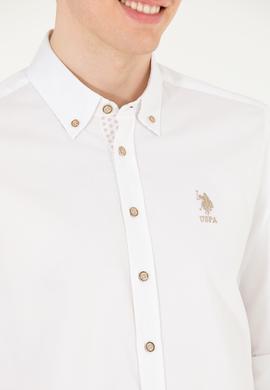 Erkek Beyaz Uzun Kollu Gömlek - 50269860010