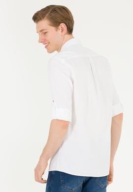 Erkek Beyaz Uzun Kollu Gömlek - 50269860010