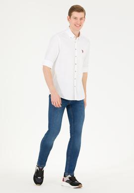 Erkek Beyaz Uzun Kollu Gömlek - 50269871010