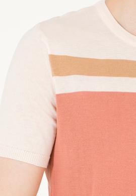 Erkek Pudra Bisiklet Yaka Triko Kazak - 50264624014