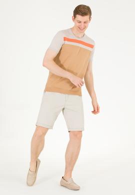 Erkek Camel Bisiklet Yaka Triko Kazak - 50264624005