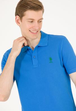 Erkek Saks Basic Polo Yaka Tişört - 50263238469