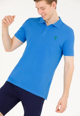 Erkek Saks Basic Polo Yaka Tişört - 50263238469