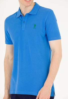 Erkek Saks Basic Polo Yaka Tişört - 50263238469