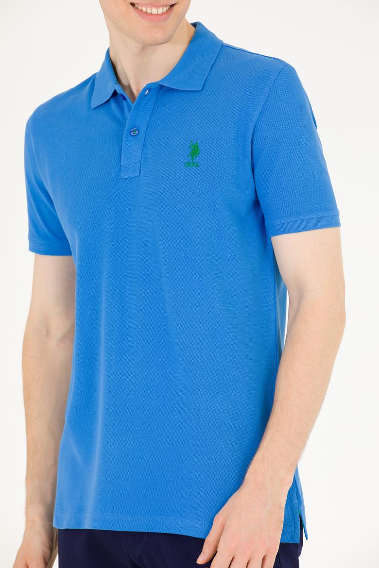 Erkek Saks Basic Polo Yaka Tişört - 50263238469