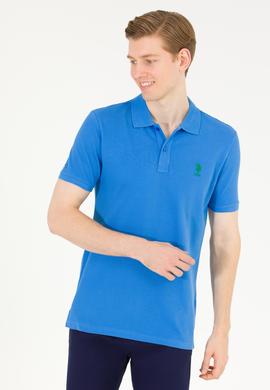 Erkek Saks Basic Polo Yaka Tişört - 50263238469