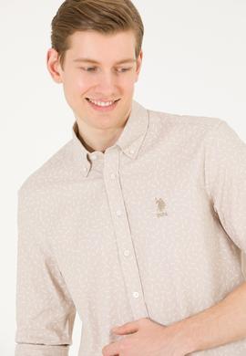 Erkek Taş Uzun Kollu Gömlek - 50264087028