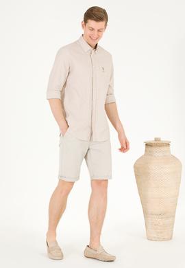 Erkek Taş Uzun Kollu Gömlek - 50264087028