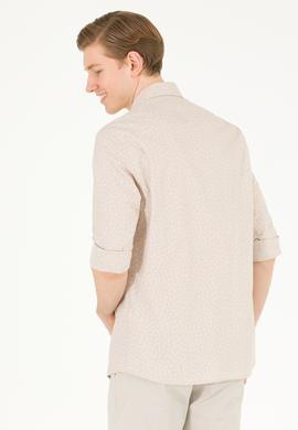 Erkek Taş Uzun Kollu Gömlek - 50264087028